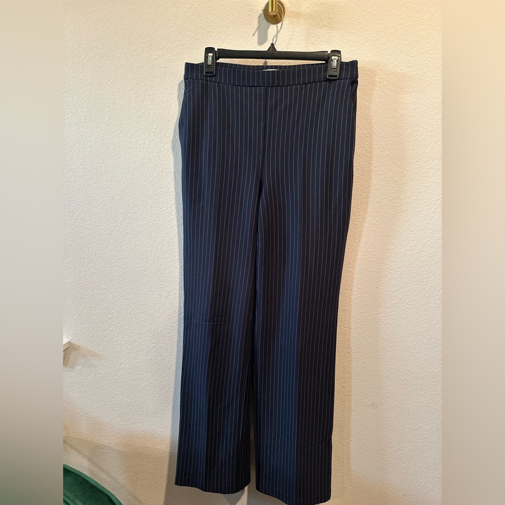 Rachel Zoe Navy and White Striped Blouse